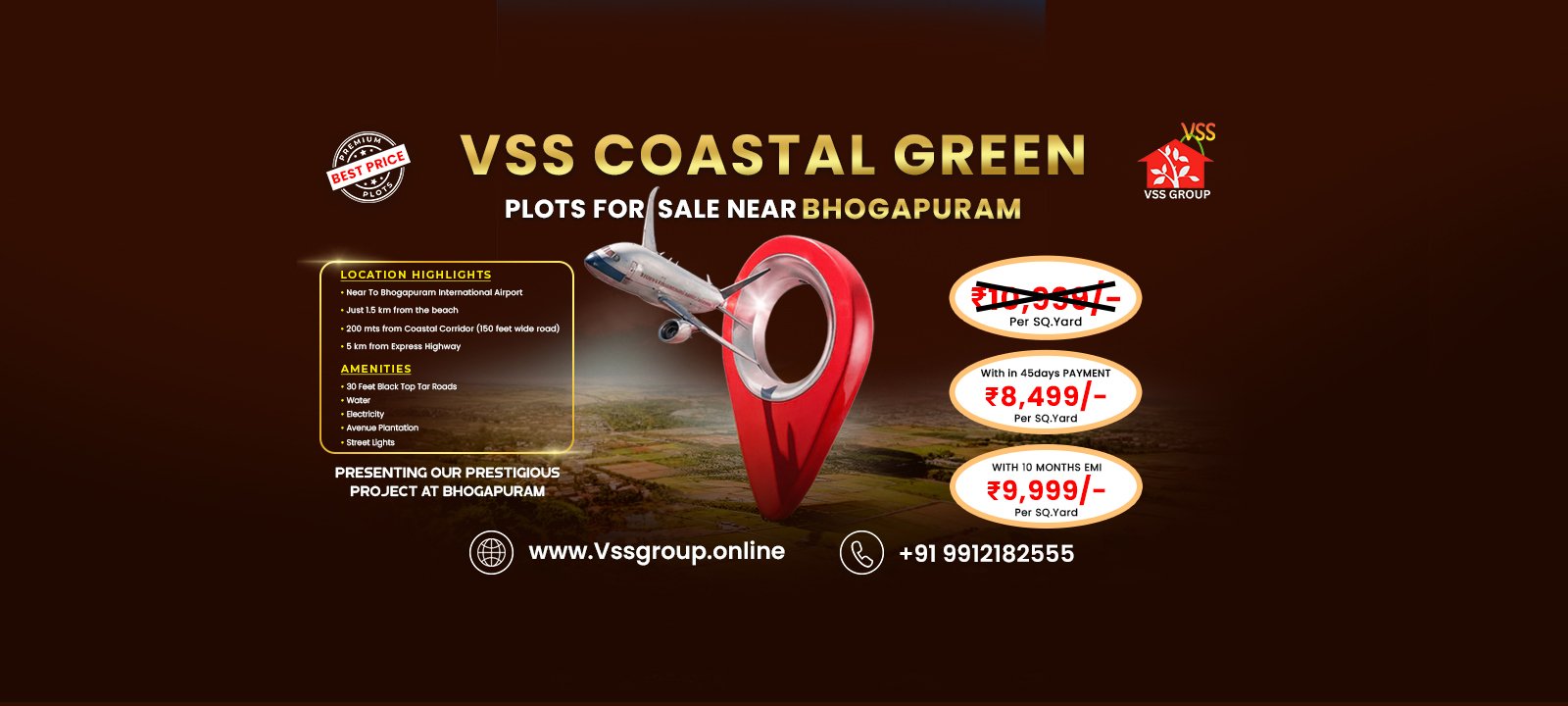 VSS Group website banner